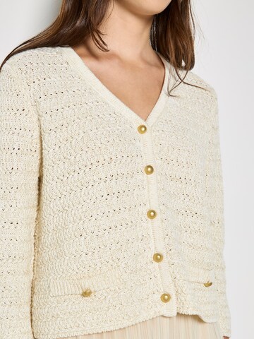 Apricot Knit cardigan ' ' in Beige