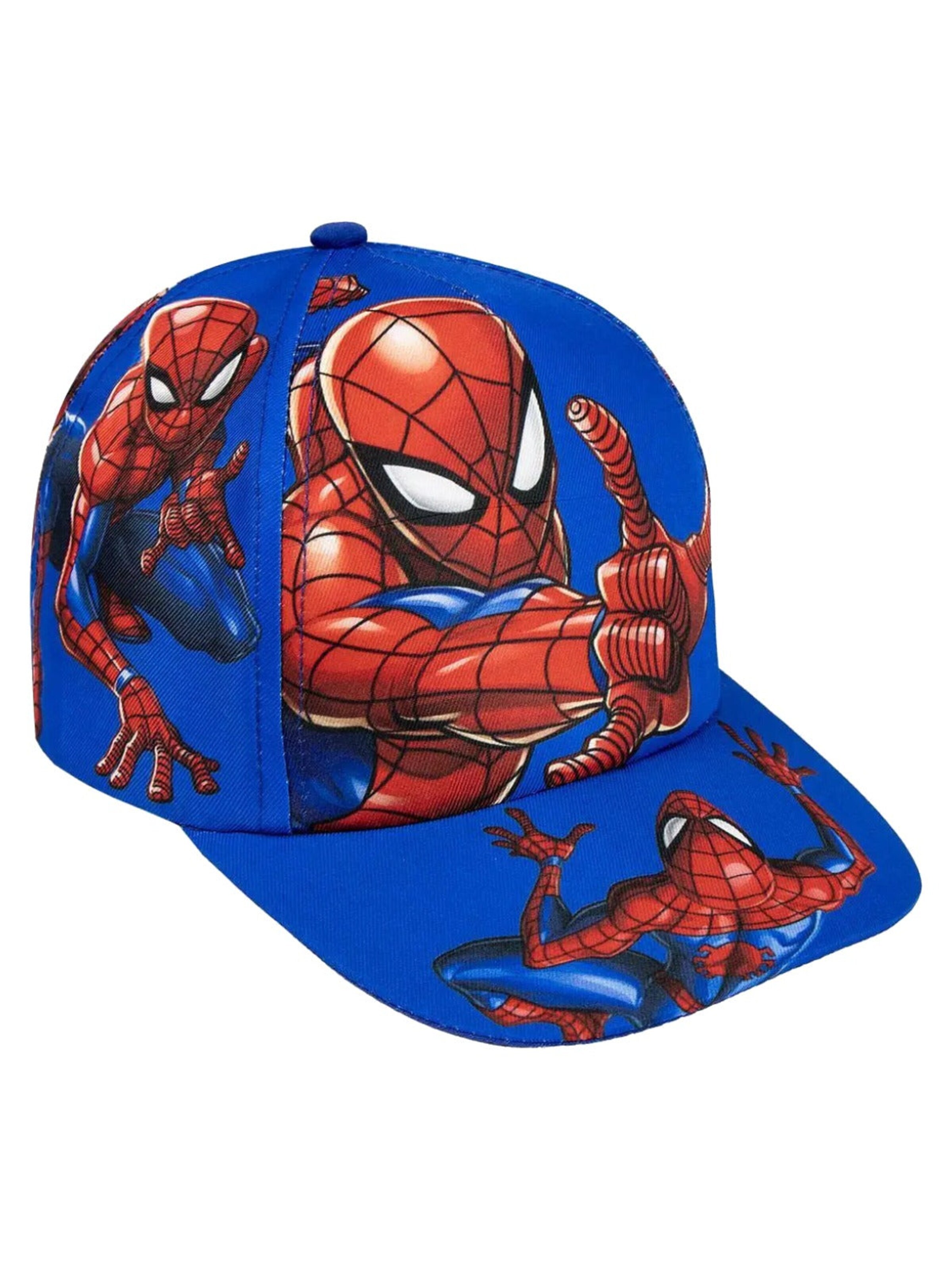 SPIDERMAN Hoed 'Marvel Spiderman Pet Blauw' in Blauw