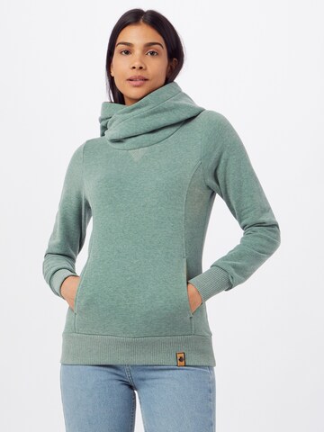 Fli Papigu Sweatshirt in Green: front