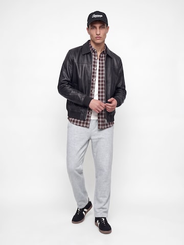 JACK & JONES Regular Pants 'JACOLLIE' in Grey