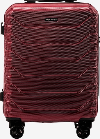 WINGS Trolleys 'PEAFOWL' in Rot: Vorderseite