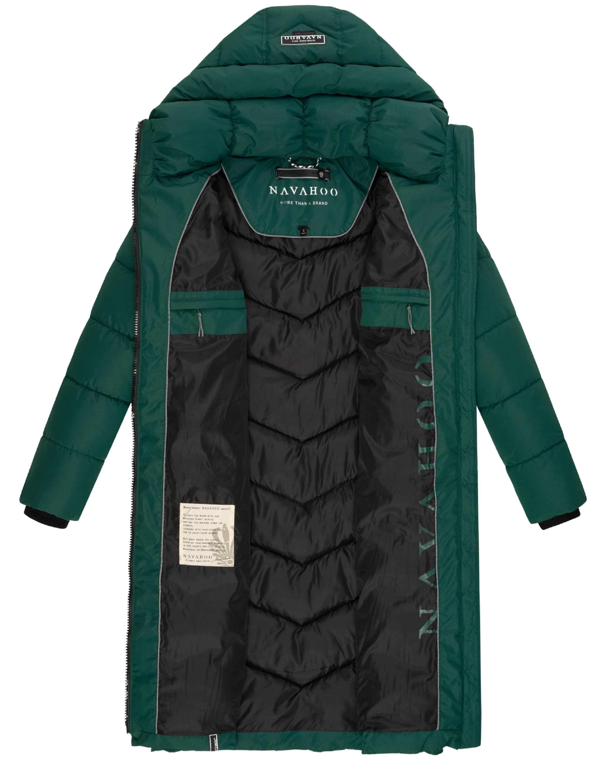 zaļš NAVAHOO Ziemas mētelis 'Sahnekatzii XIV'