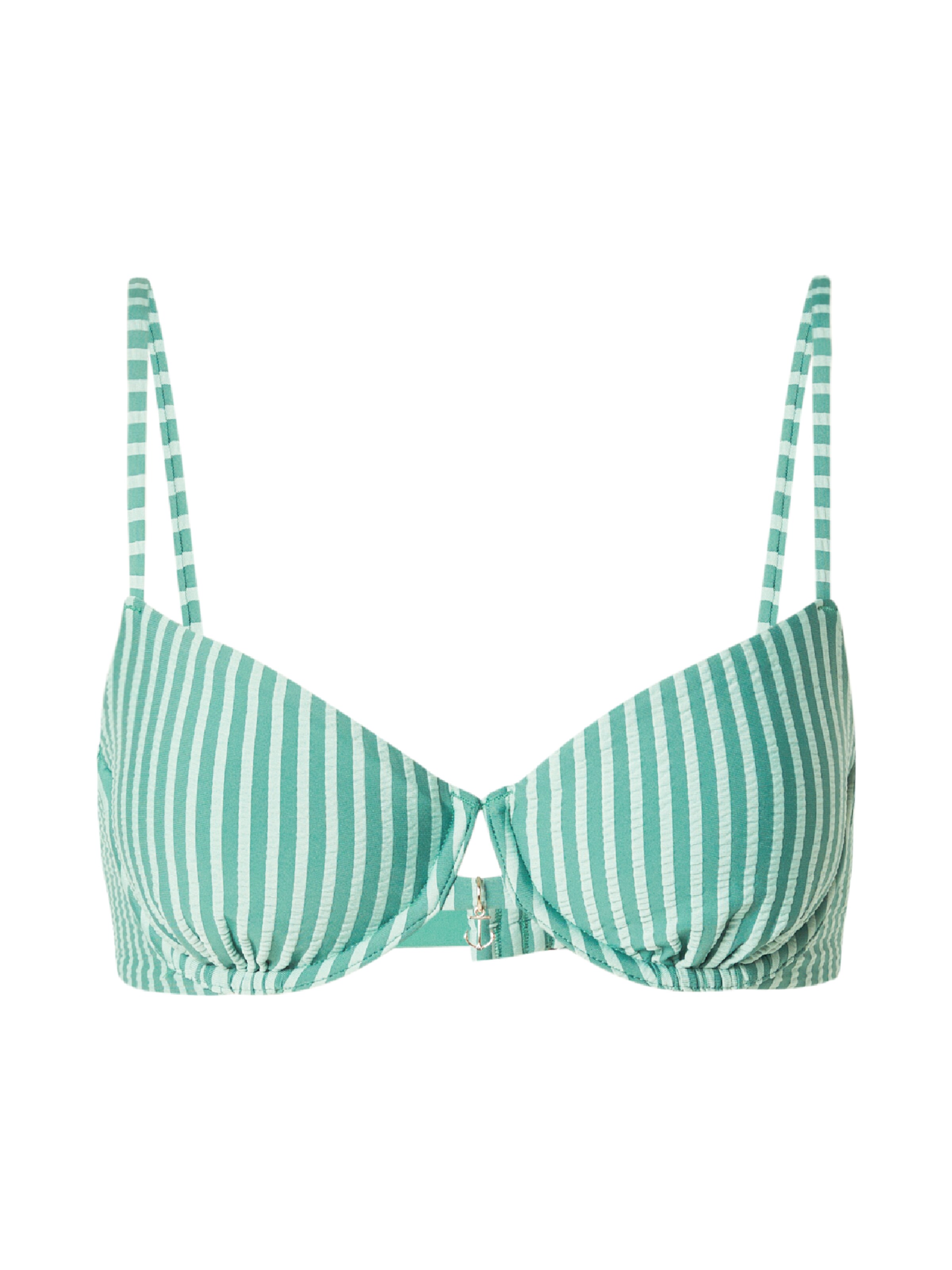 Balconnet Hauts de bikini Abercrombie & Fitch en vert : devant