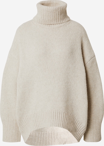 TOPSHOP Sweater in Beige: front