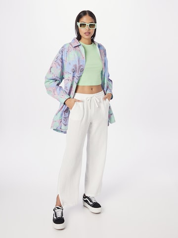 JDY Loose fit Pants 'THEIS' in White