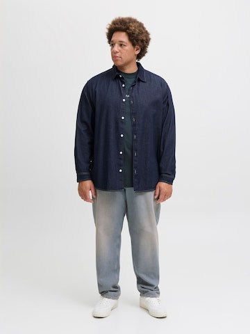 JACK & JONES Comfort Fit Hemd in Blau