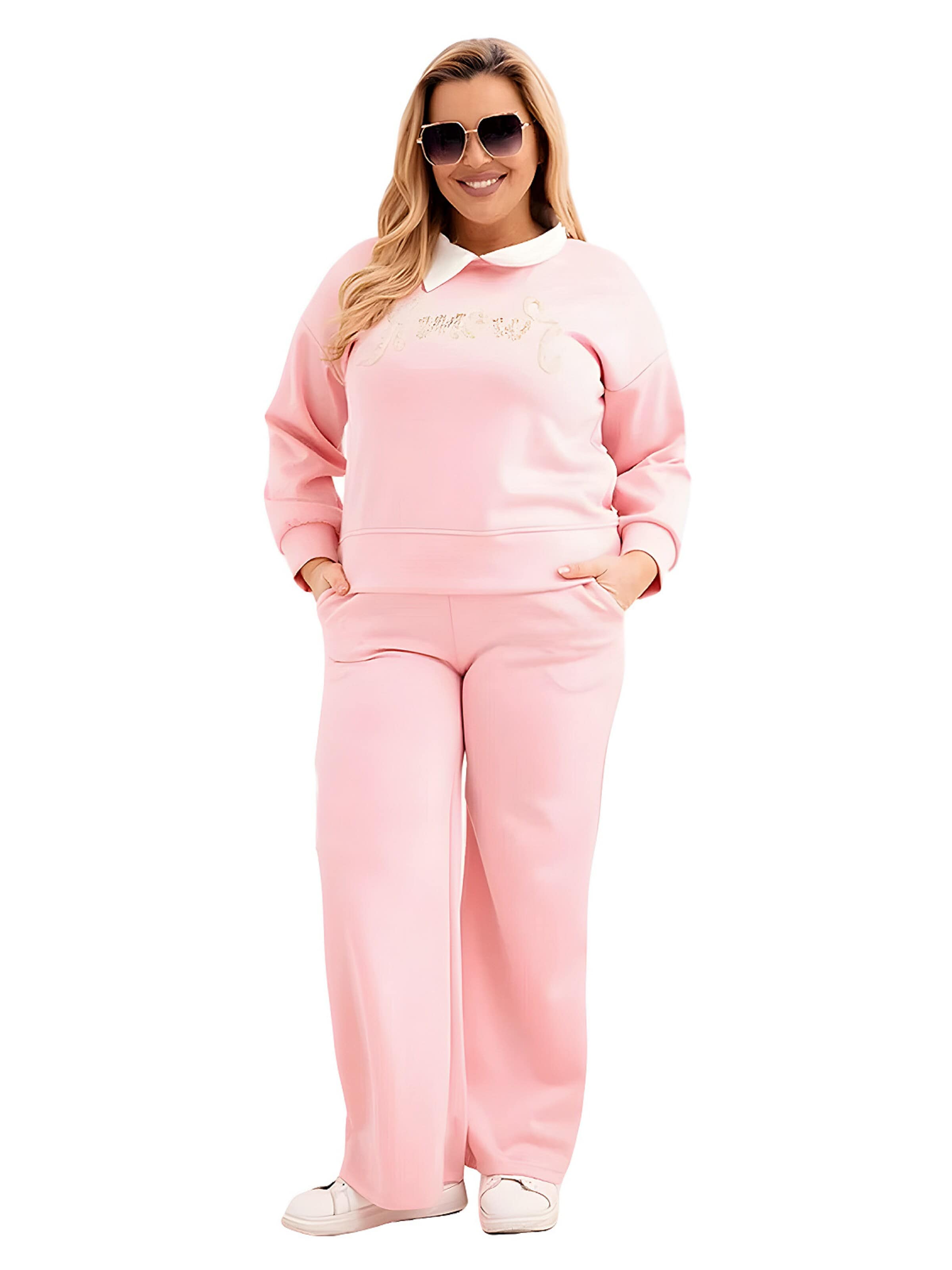 Lumera Domácí oblečení – pink: přední strana