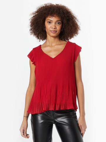 ABOUT YOU Blouse 'Dion' in Rood: voorkant