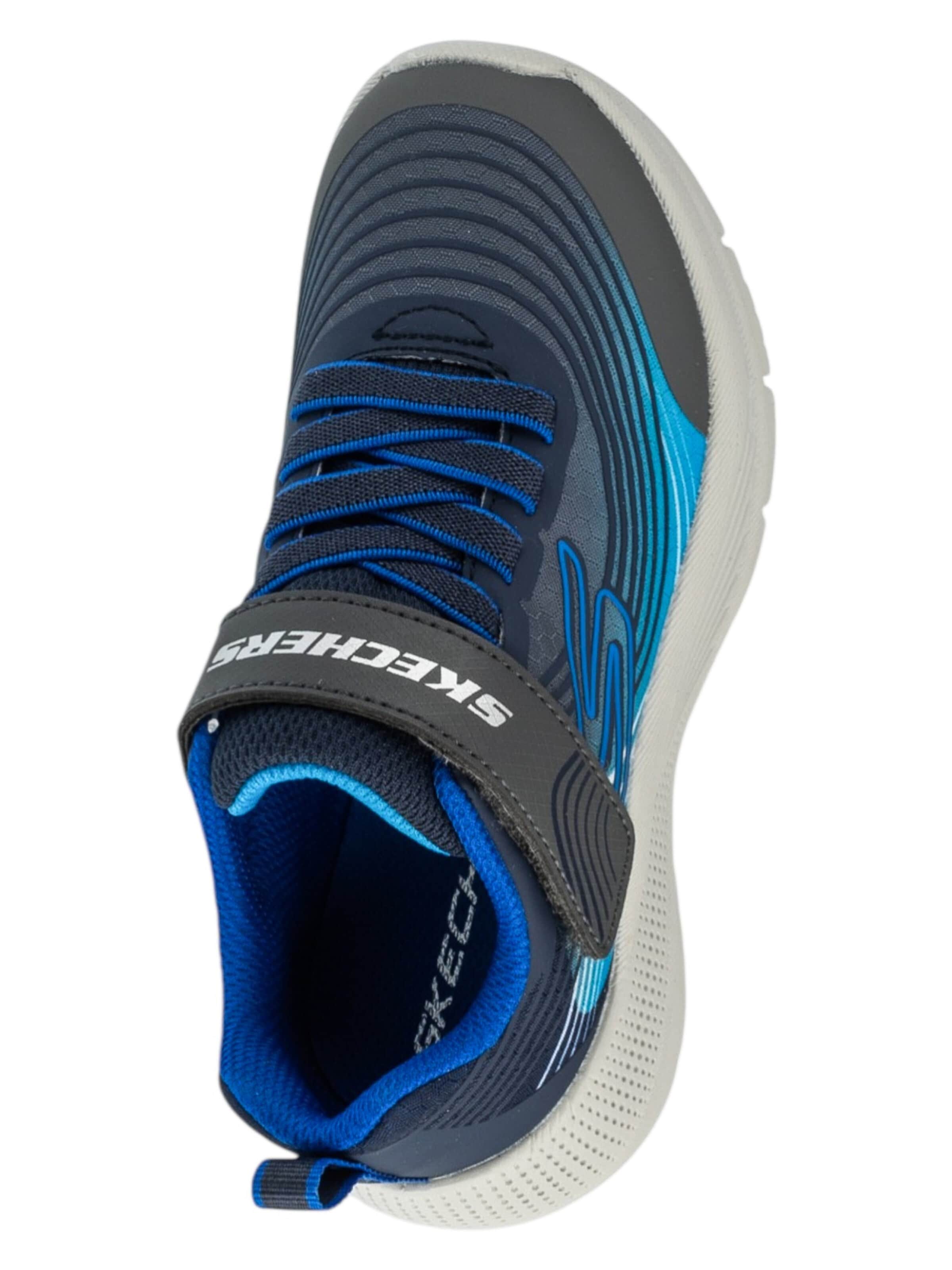 SKECHERS Sneakers 'Microspec Advance' in Blauw