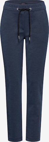 CECIL Slim fit Pants 'Tracey Dessin' in Blue: front