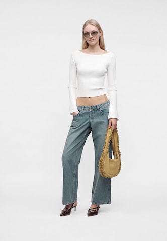 Wide Leg Jean HOLLISTER en bleu