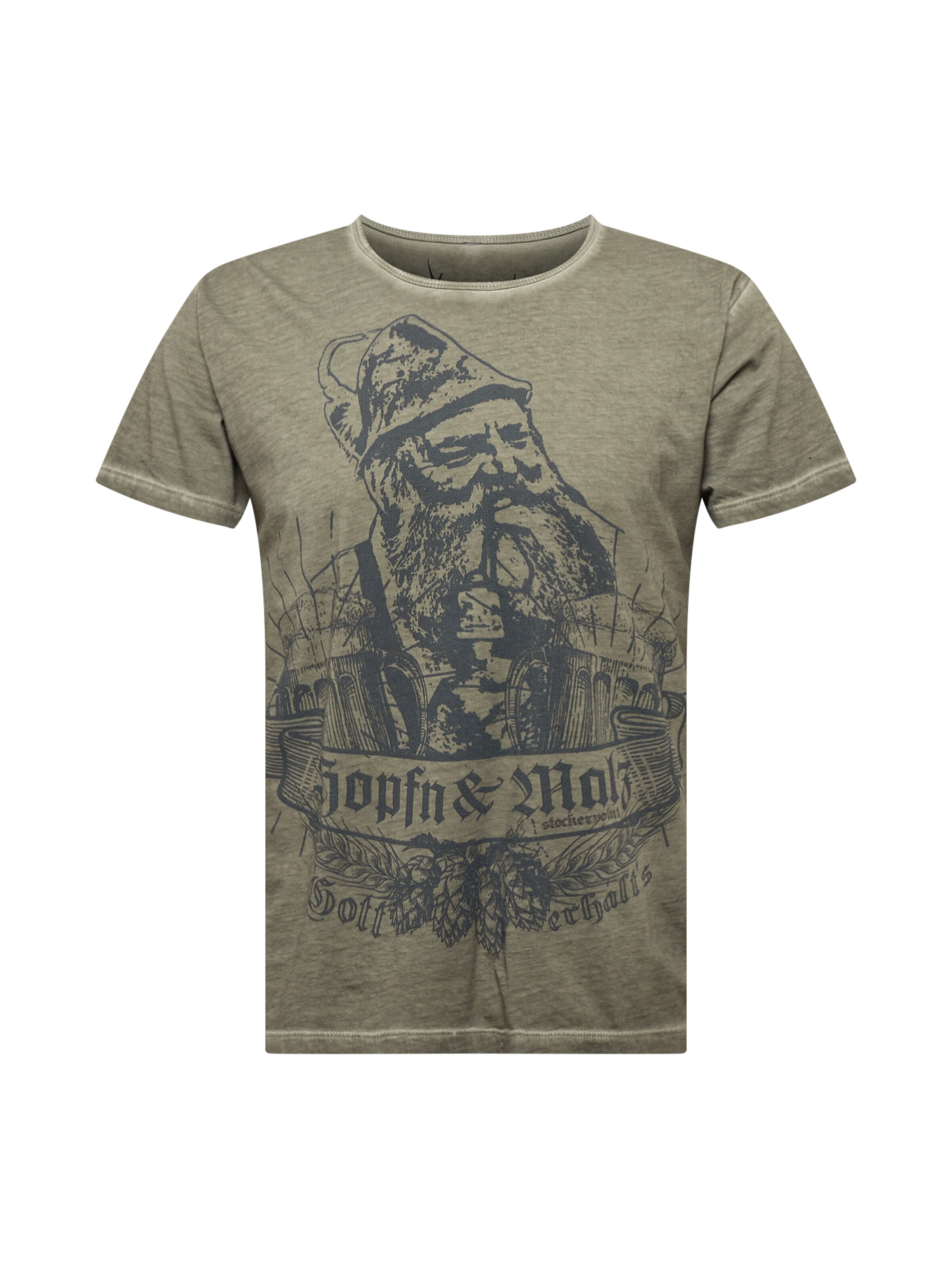 STOCKERPOINT Shirt 'Ignaz' in Grey: front