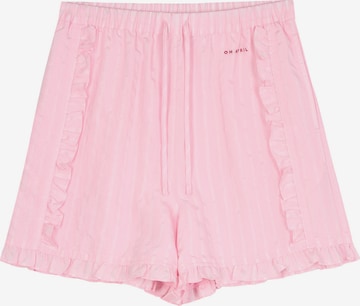 Pantalon 'Vale' OH APRIL en rose : devant