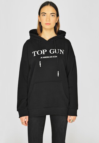 TOP GUN Sweater in Black: front