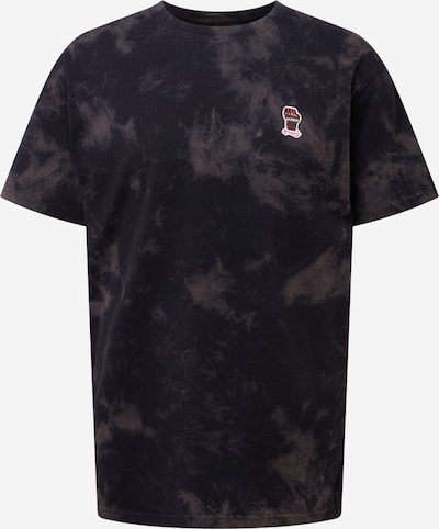 Grimey T-Shirt en bleu pastel / taupe / noir, Vue avec produit