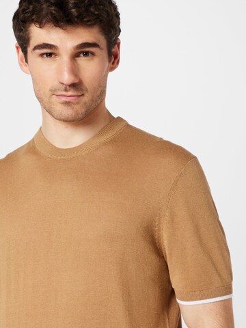 BOSS Black Sweater 'Giacco' in Beige