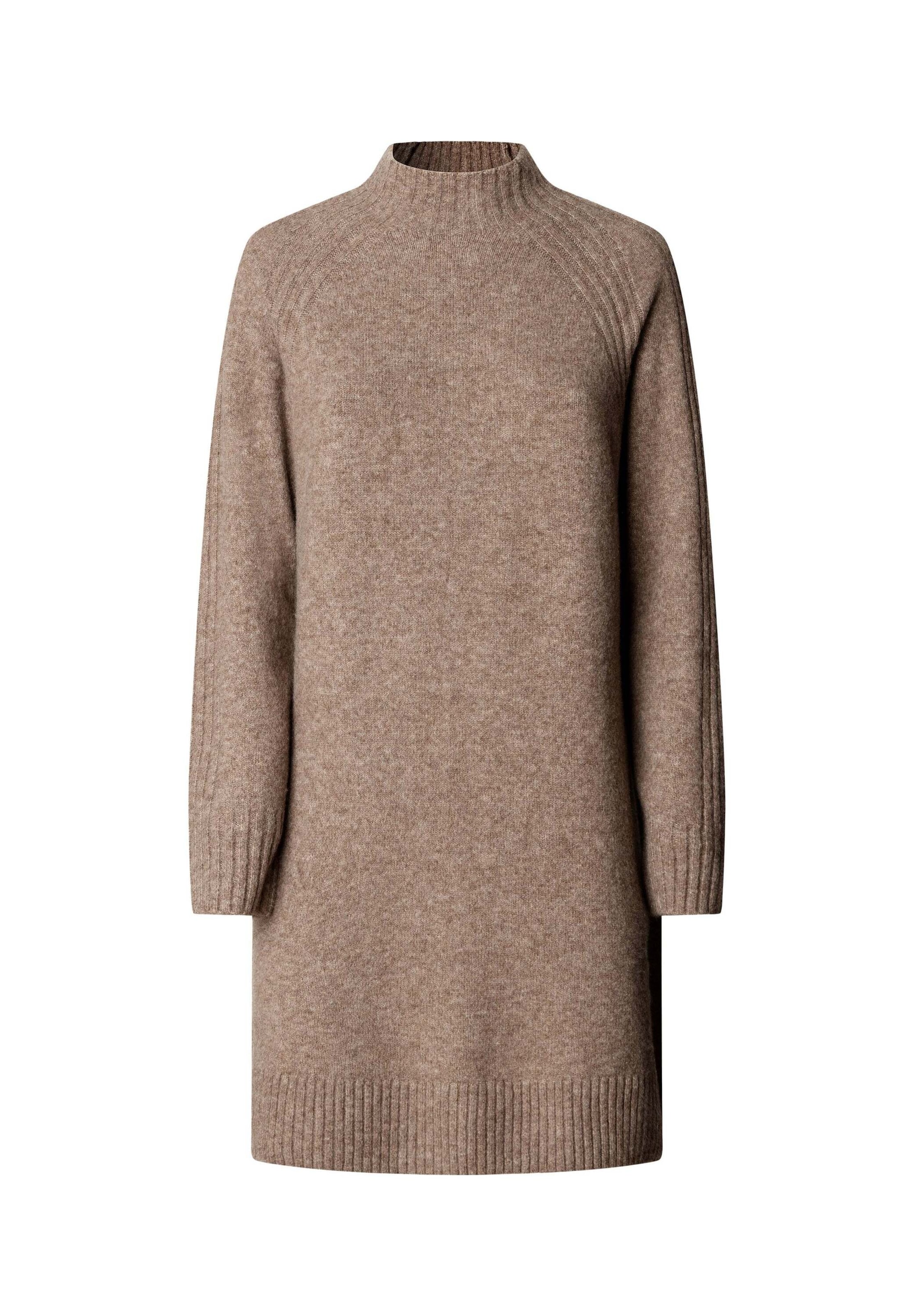 Pepe Jeans Knit dress ' ADAMI ' in Beige: front