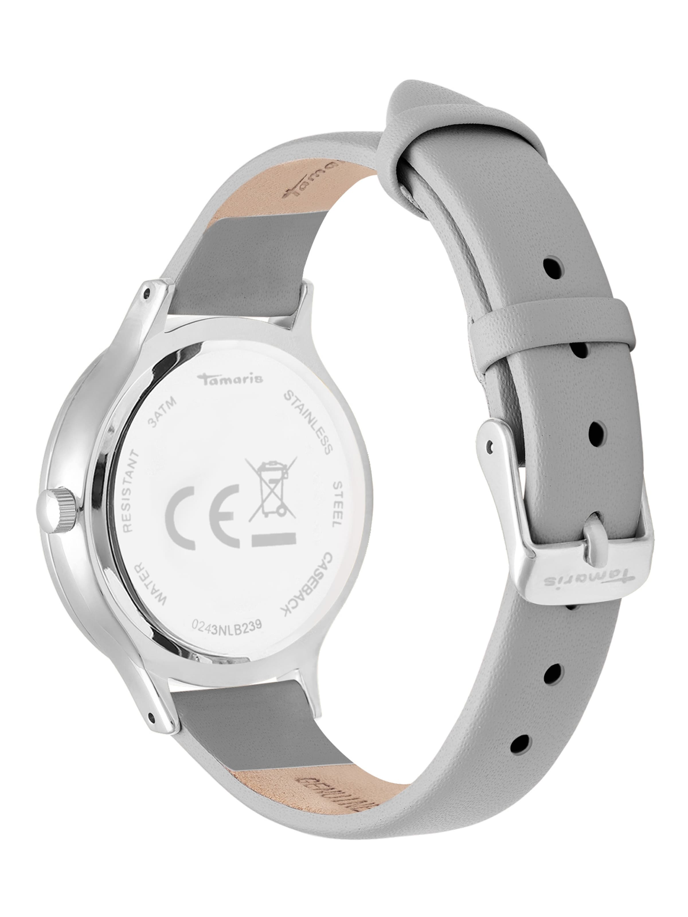 Tamaris Analog Watch 'Life Tree' in Grey