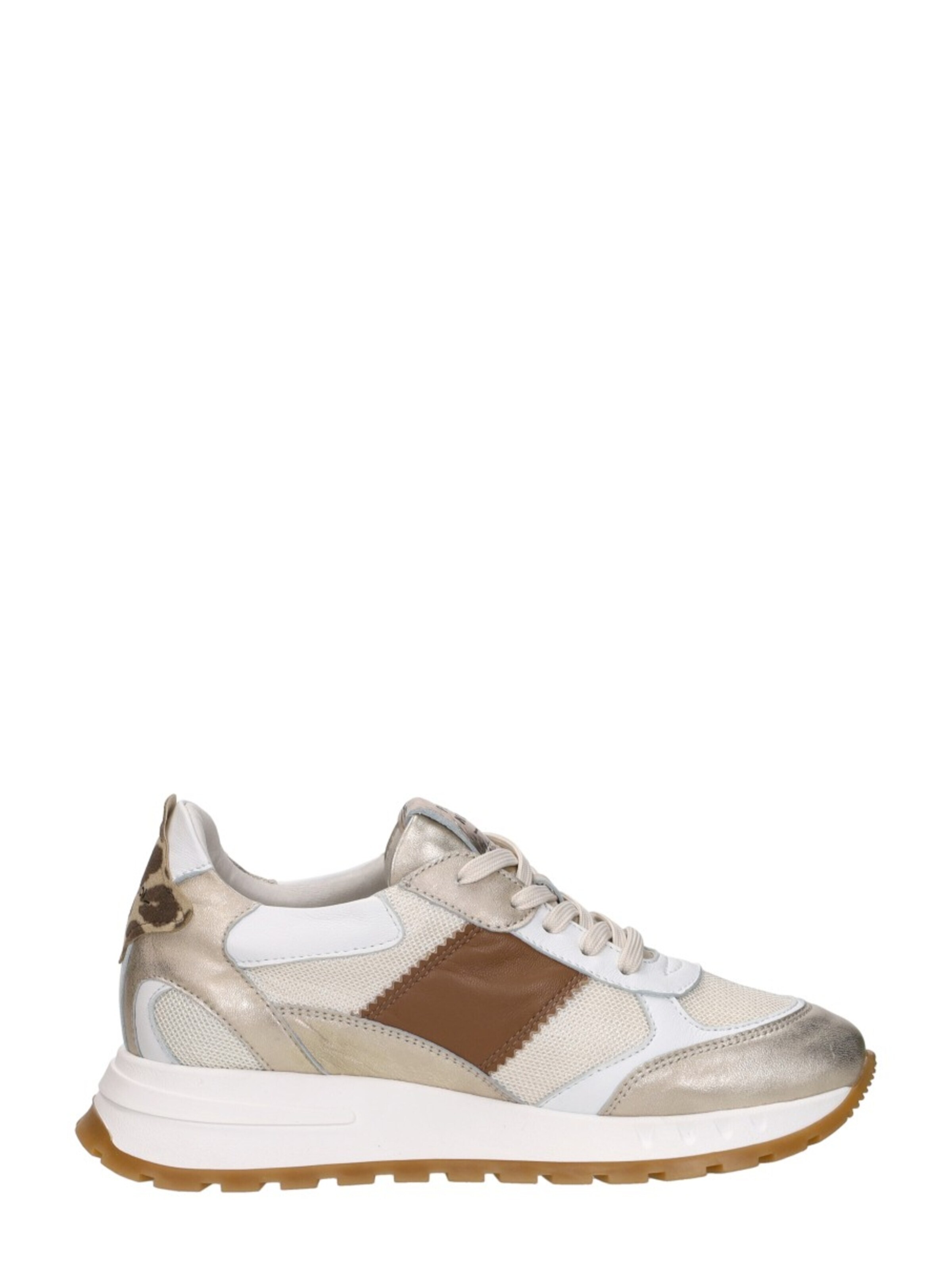 Piedi Nudi Sneakers laag 'Helen' in Beige