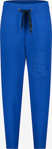 Betty Barclay Tapered Pants in Blue: front