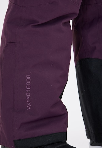 ZigZag Boot cut Workout Pants 'Provo' in Purple