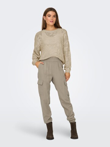 Pull-over 'Cille Life' ONLY en beige