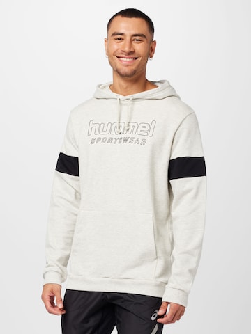 HummelSweater majica - bež boja: prednji dio