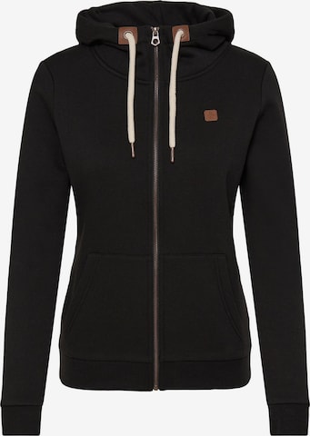 Veste de survêtement ' OXVicky ' Oxmo en noir : devant