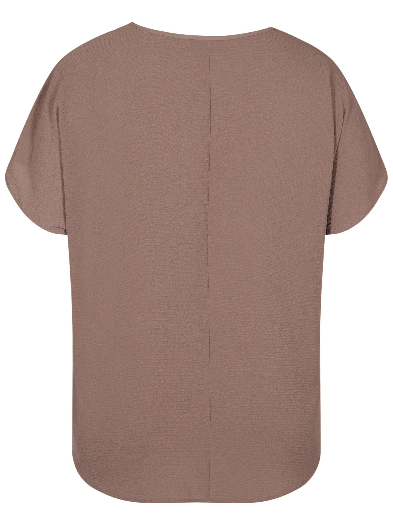 Zizzi Bluse VANNI in Braun Zizzi Bluse VANNI in Braun