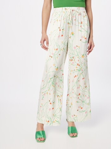 NÜMPH Loose fit Pants 'NUPEARL' in Beige: front