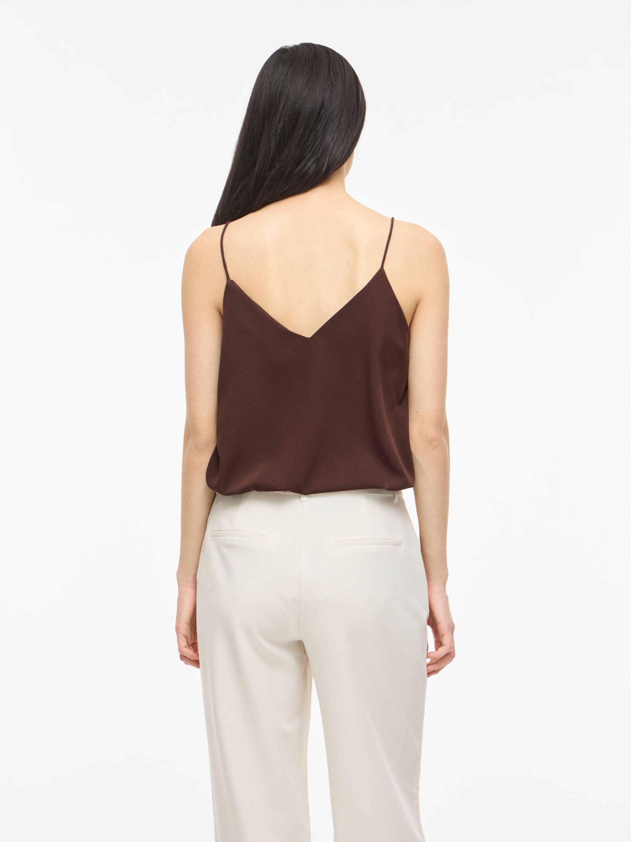 Haut 'VIMathilde' VILA en marron