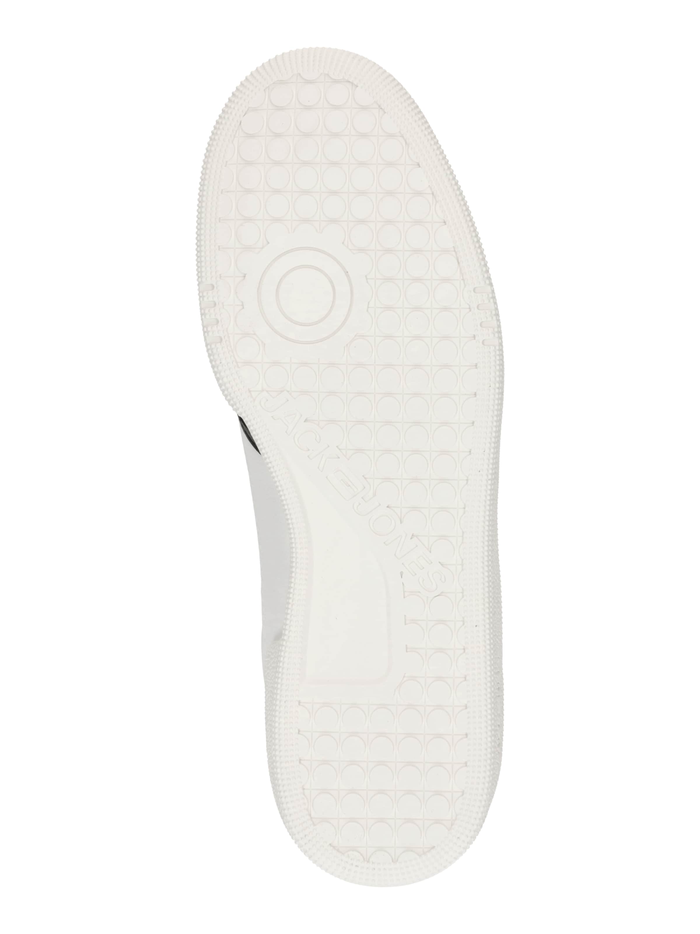 JACK & JONES Matalavartiset tennarit 'JFWBOUNCE' värissä valkoinen