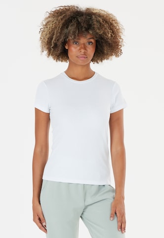 Athlecia T-Shirt 'Lankae' in Weiß: Vorderseite