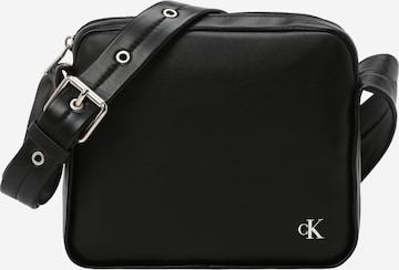 Sac à bandoulière Calvin Klein Jeans en noir : devant