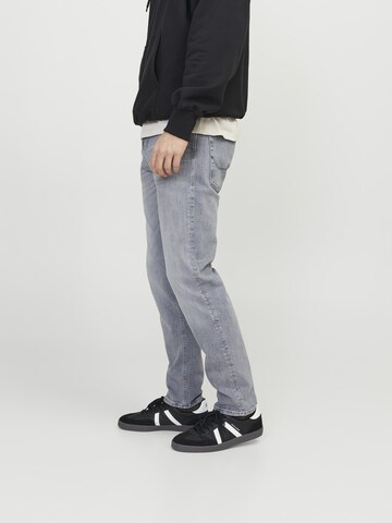 JACK & JONES Slimfit Jeansy 'Mike' w kolorze szary