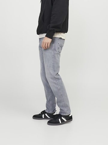 JACK & JONES Slimfit Jeans 'Mike' in Grau
