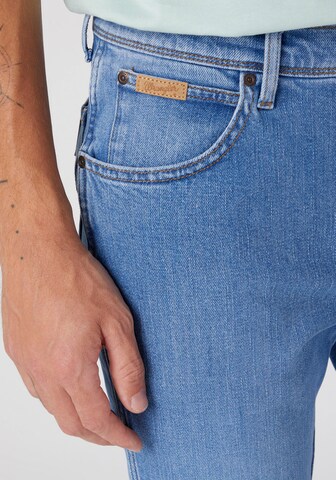WRANGLER Slimfit Jeans in Blau