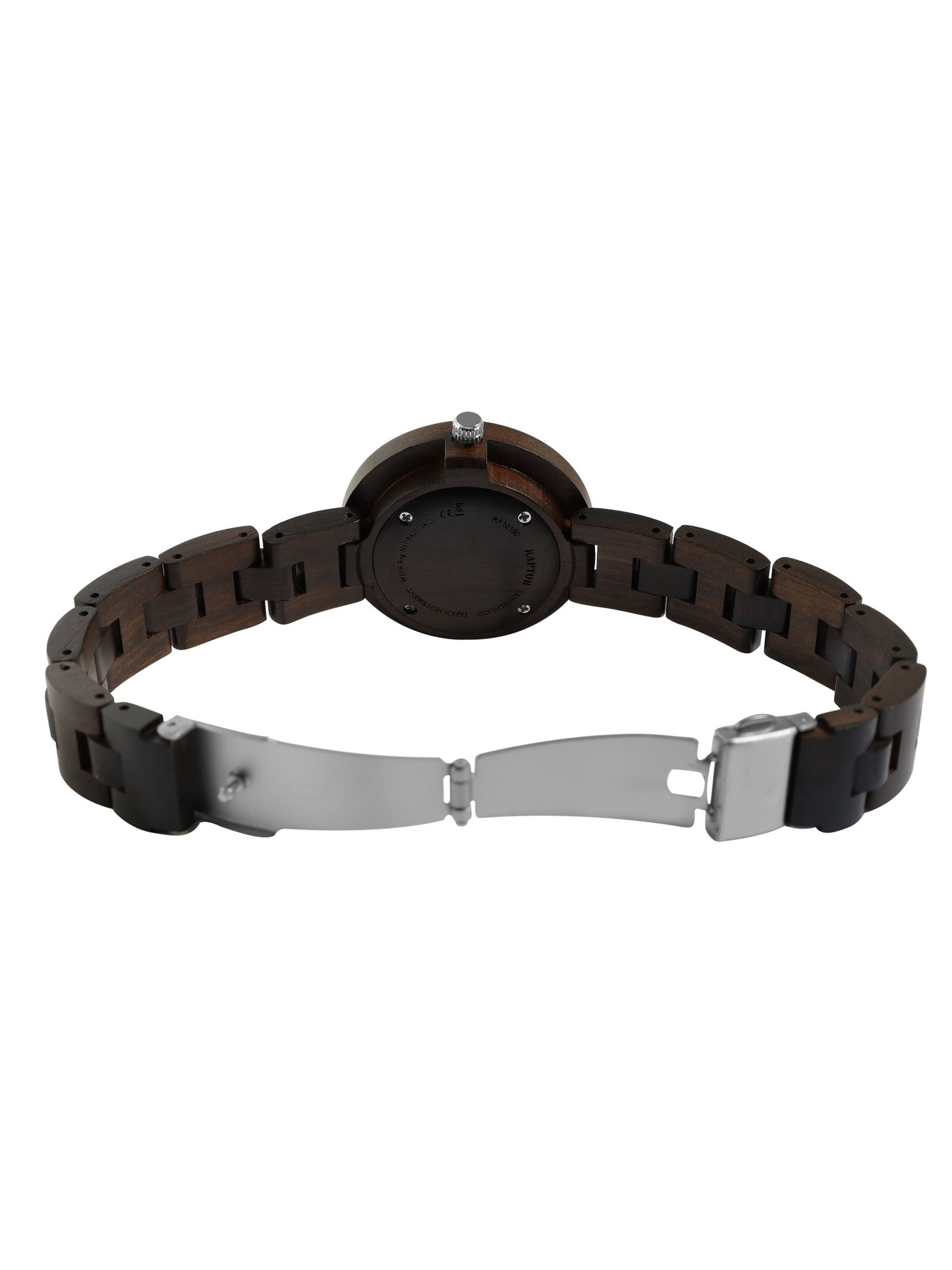 Raptor Analog Watch 'Bodilla, Mineralglas' in Brown