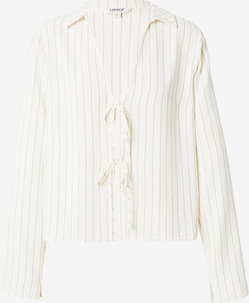 ONLYBluza 'ONLMETTE' - bijela boja: prednji dio