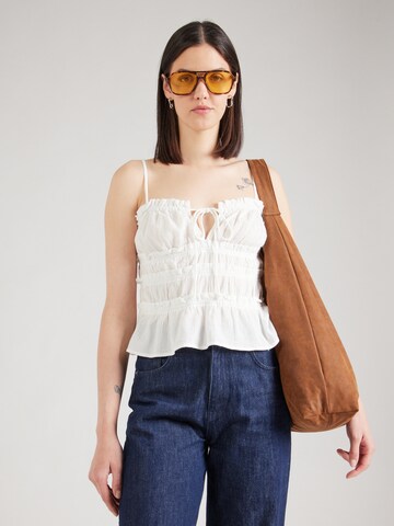 VERO MODA Топ 'VMCLEMENTINE' в Белый: спереди