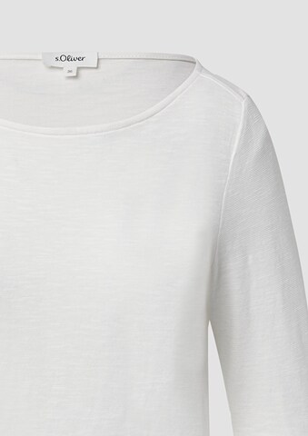 T-shirt s.Oliver en blanc