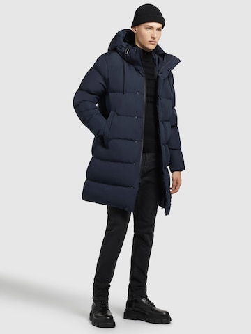 khujo Winter Coat 'Dewey' in Blue