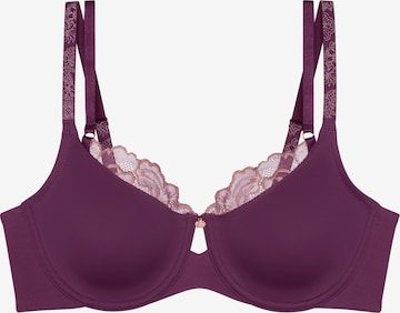 TRIUMPH - Clásico Sujetador ' Wild Gardenia Florale ' en lila: frente