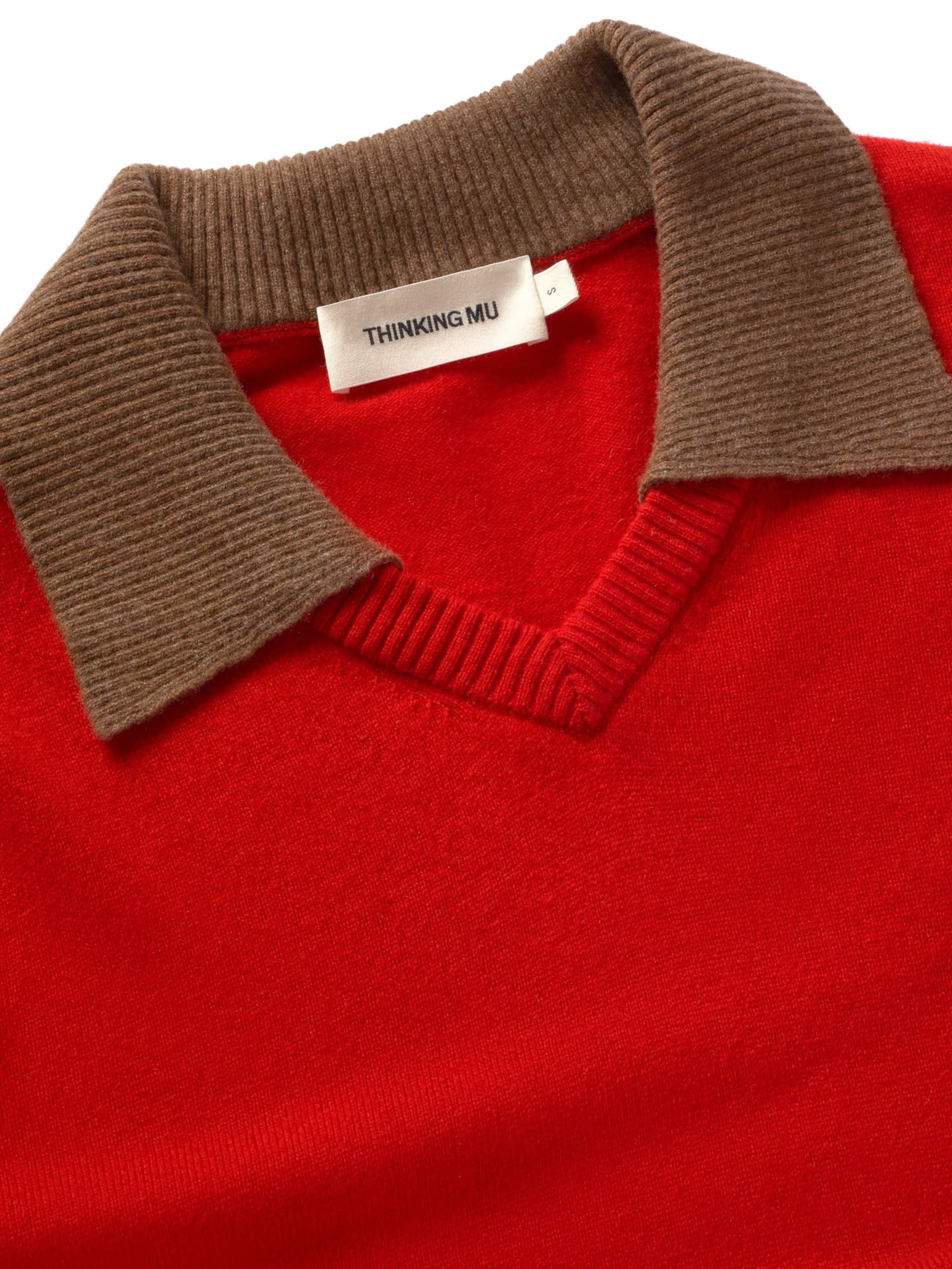 Thinking MU Pullover 'Khalida' in Braun