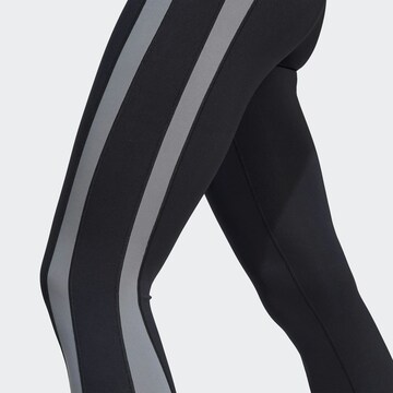 ADIDAS PERFORMANCE Skinny Workout Pants in Black
