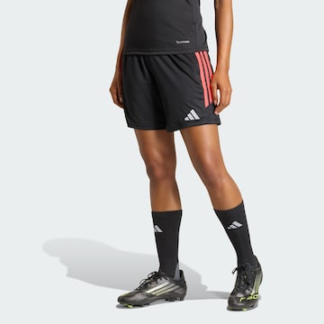 ADIDAS PERFORMANCE Regular Sportbroek 'Tiro26 League' in Zwart: voorkant