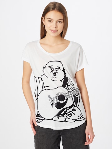 True Religion Shirt 'BUDDHA' in White: front