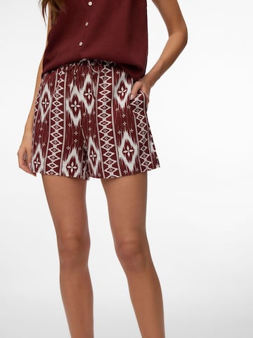 VERO MODA Loose fit Pants 'VMMymilo' in Brown