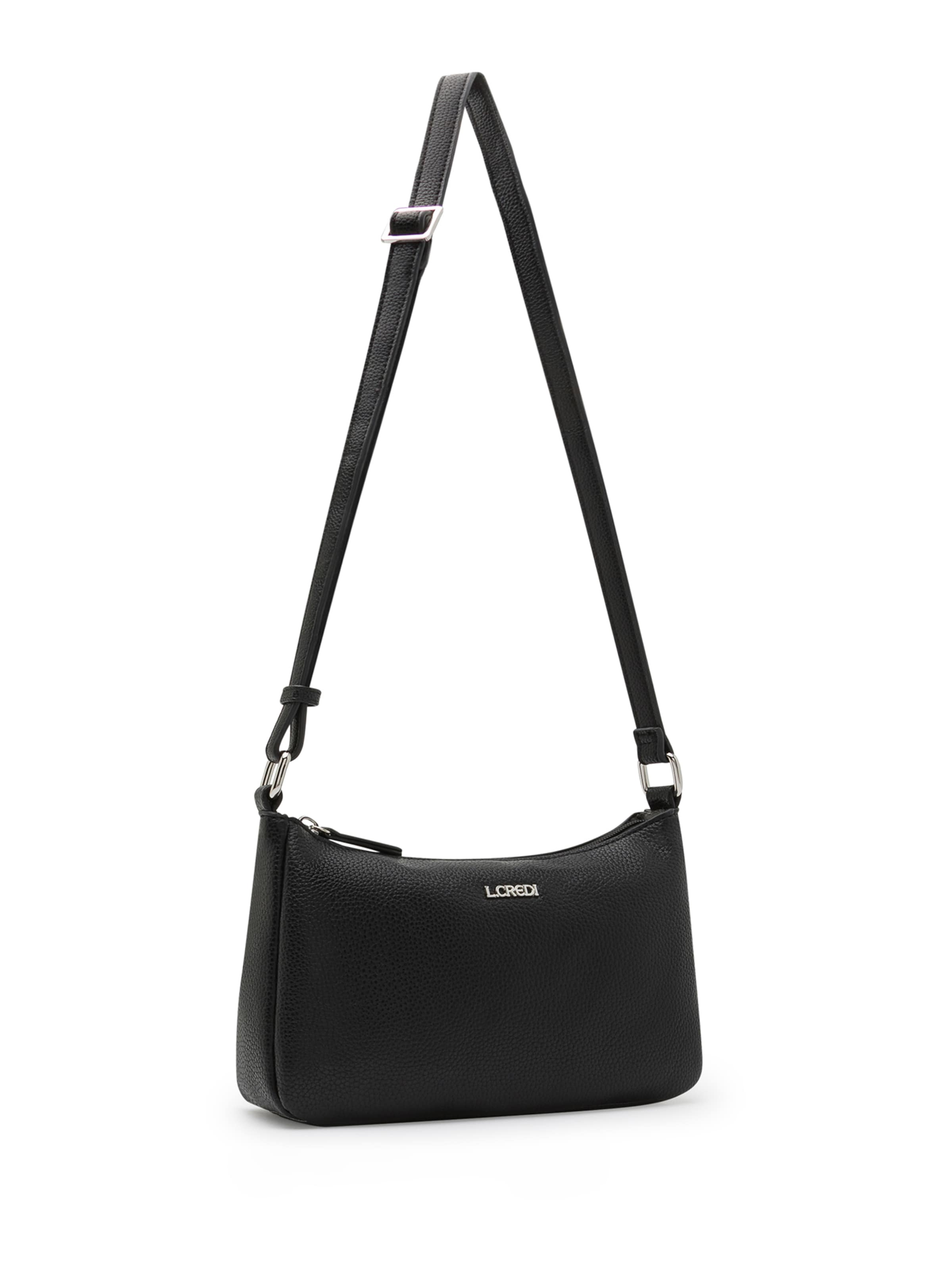 L.CREDI Tasche 'Norika' in Schwarz