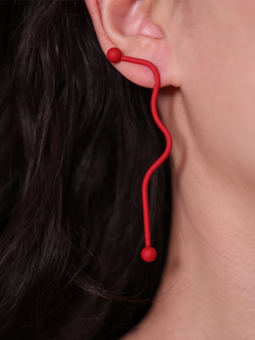 Nightini Earrings in Red